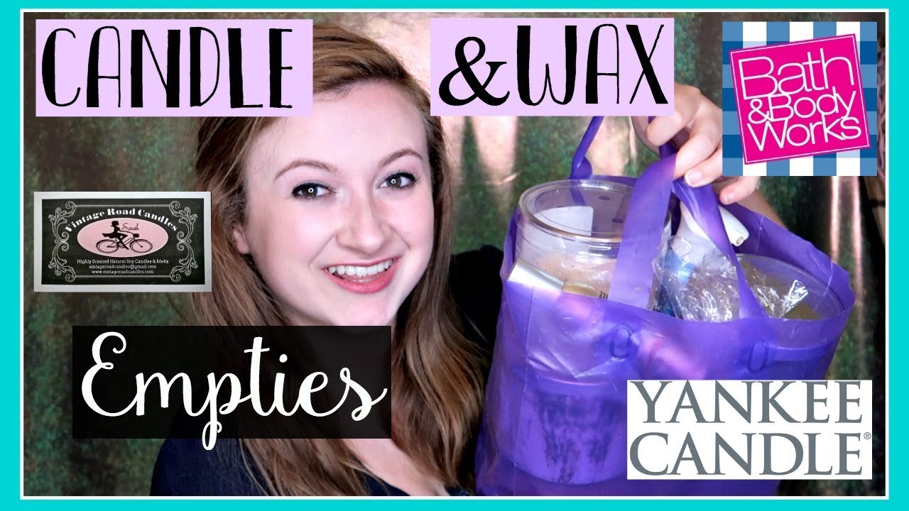 Candle Wax Empties July 2017 Bbw Yankee Candle Vendor Wax More