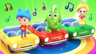 Çizgi film Sina ve Lo - seçkin bebek şarkıları öğren ve söyle! Arabalar şarkısın