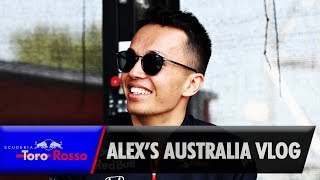 Alex Albon's Australian GP Vlog
