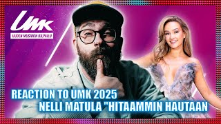 Reaction to Nelli Matula - Hitaammin Hautan | UMK 2025 | Eurovision 2025 Finland