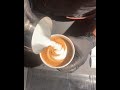 How to pour Swan Latte Art beginners to go cup #baristamrreal #viral #latteart #shorts #swan