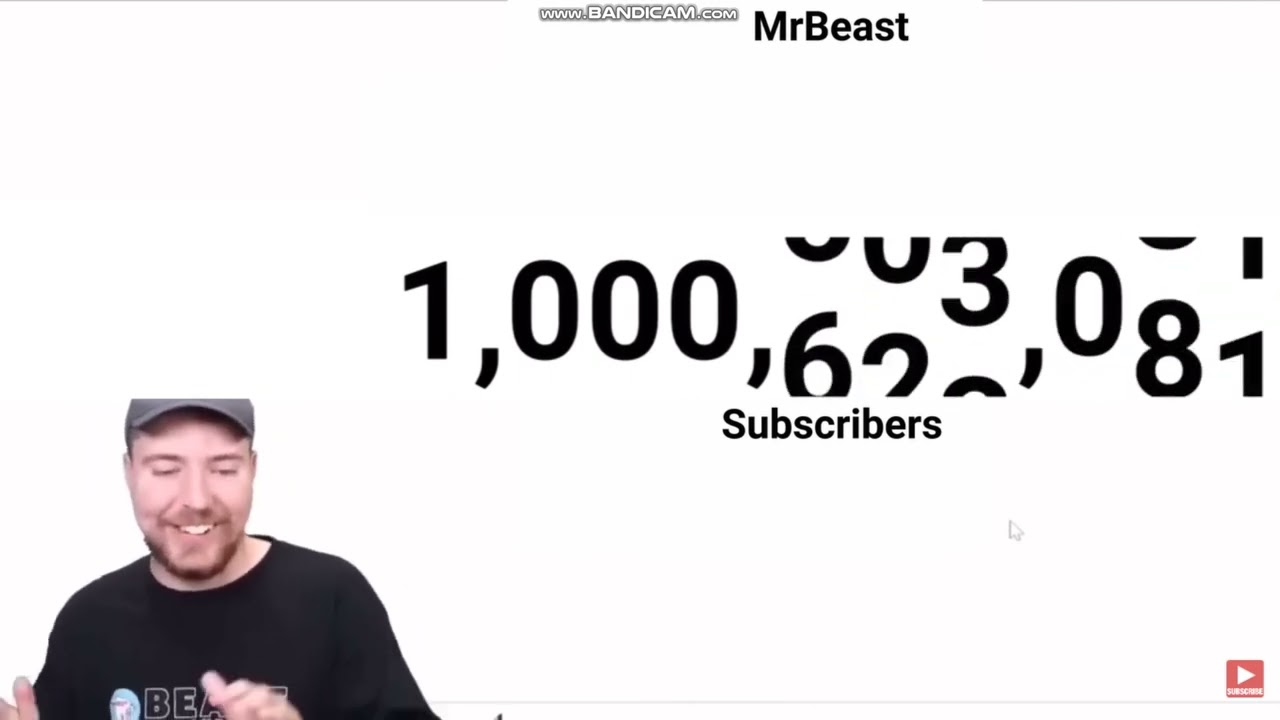 Mrbeast Hits 1 Billion Subscribers - YouTube