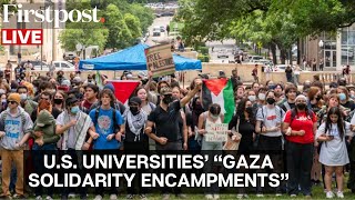 US Universities Protest LIVE: Agitation Over Gaza War Increases; Students Chant Against Israel