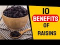 10 Amazing benefits of eating raisins every day you didn’t know about