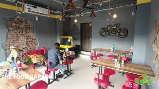 Cafe design at Nandurbar....The Food Garage