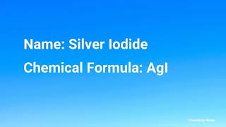 Silver Iodide