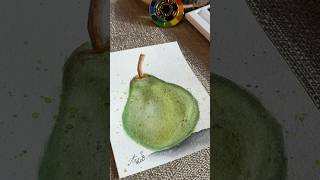 The Secret to Color Harmony 🍐#colortheory #watercolortutorial #harmony