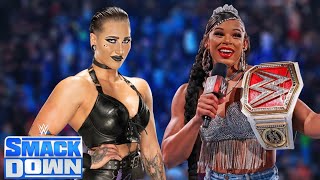 WWE Full Match - Rhea Ripley Vs. Bianca Blair : SmackDown Live Full Match