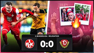 Komplette ESKALATION am Betzenberg 👹🔥Kaiserslautern vs Dresden RELEGATION Stadion VLOG !!