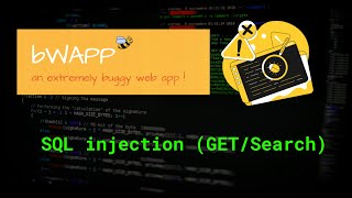 SQL Injection (GET/Search) | bWAPP Tutorial | Web Application Security
