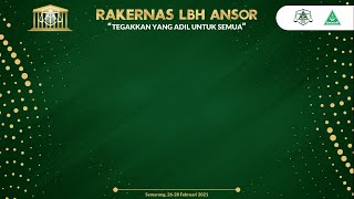 RAKERNAS LBH GP ANSOR - SEMARANG 2021