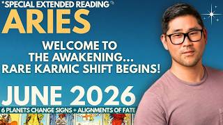 Aries June 2026 - A MONTH OF GAINS… AND BREAKTHROUGHS! 🔥🌠 Tarot Horoscope