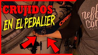 Solución CRUJIDOS al pedalear | Mecánica bicicleta