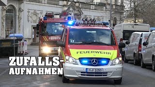 [Feuerwehr München] Zufällig gefilmte Einsatzfahrten im Stadtgebiet