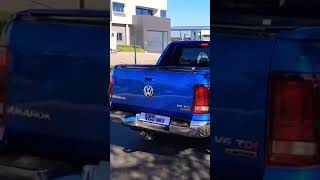 VW Amarok 3.0TDi epic exhaust sound #downpipe