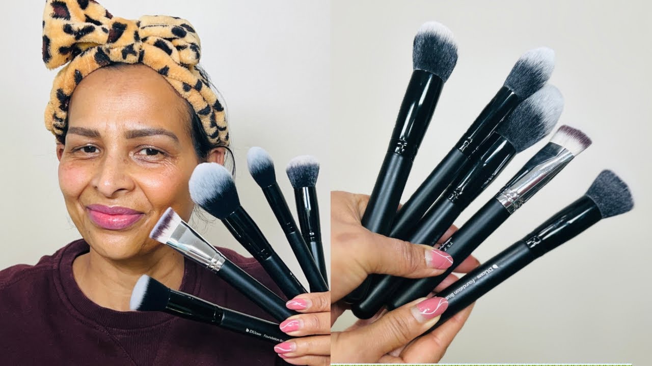 Only Need 5 Top Basic Brushes For The Face Makeup | Beginner Friendly ...