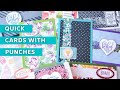 8 Card Ideas With One Quick Card Recipe & The Punch Party Stamp Set