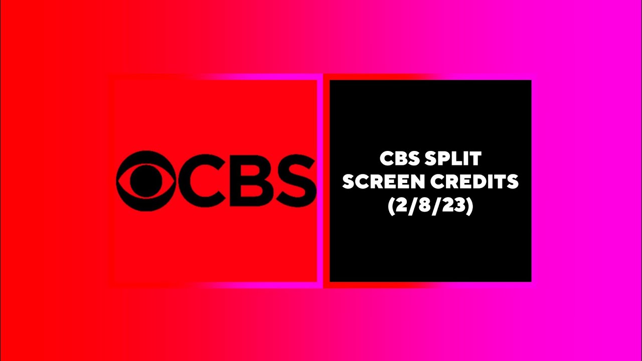 CBS Split Screen Credits (2/8/23) - YouTube