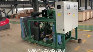 70HP Bitzer screw compressor rack unit ️