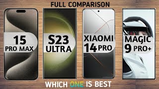 iphone 15 pro max vs Samsung s23 ultra vs Xiaomi 14 pro vs Redmagic 9 pro plus
