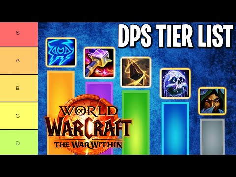 The War Within DPS Tier List | What are the highest DAMAGE SPECS? (War Within Tier List)