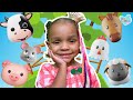 Os Animais na Fazenda Fazem 🐑🌾🐄 | Som dos Animais | Música Infantil | Ana Laura Show