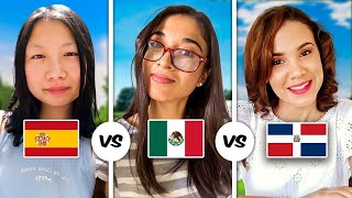 1 Language, 3 Countries | Spain vs. Mexico vs. DR SPANISH