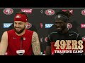 Isaac Yiadom, Ricky Pearsall Discuss Settling into 49ers System