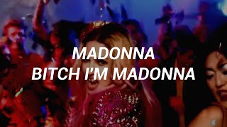 Madonna - Bitch I'm Madonna (Sub Español)