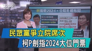 【說內幕】民眾黨爭立院席次　柯P劍指2024大位門票