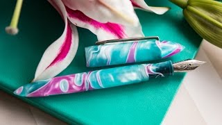 Edison Nouveau Premiere Water Lily Spring 2016 SE Fountain Pen