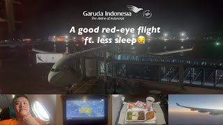 GARUDA INDONESIA - GOOD RED-EYE FLIGHT TO AUSTRALIA