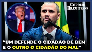 CLEITINHO COMPARA TRUMP E LULA: 'UM DEFENDE O CIDADÃO DE BEM E O OUTRO O CIDADÃO DO MAL'