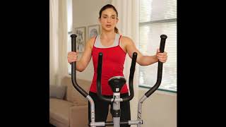 Magnetic Elliptical Machine Trainer by Sunny Health & Fitness