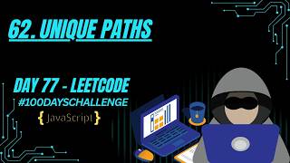 Unique Paths | Dynamic Programming (2D Grid) | JavaScript | LeetCode 62