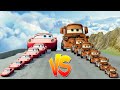 Big & Small Candice vs Big & Small Mater vs DOWN OF DEATH BeamNG.drive