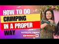 How to do crimping in a proper way￼