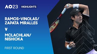 Ramos-Vinolas/Zapata Miralles v Mclachlan/Nishioka Highlights | Australian Open 2023 Round 1