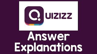 Quizizz Answer Explanations [Quizizz Features 2020]
