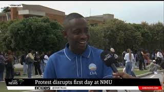 2025 Academic Year | Protests over unresolved issues disrupt first day at NMU in Gqeberha