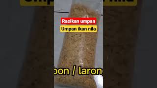 racikan umpan ikan nila kolam harian