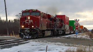 CP 8906 leads 119 at Mile 16 (12/31/24)