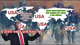 El Mundo es mio, el que quiera un rincón donde pacer, que hable con mis chicos los marines