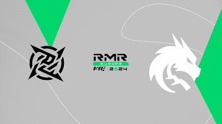 NiP vs Spirit - PWE CS2 EU RMR B 2024