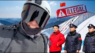 Je me suis fait viré de toutes les stations de ski en Chine !
