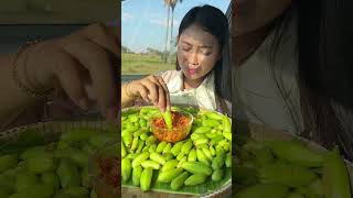 Eating sour bilimbi in car  #epiceating #tropicalfruit #food #epiceats #eating #epicbites