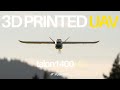 Flying a 3D Printed Fixed Wing Drone | Talon 1400 V2