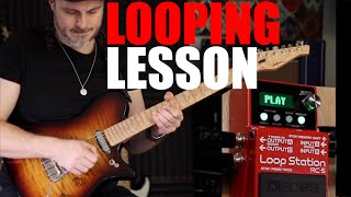 Looping lesson Boss RC-5 with Alex Hutchings