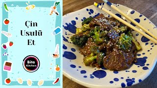 Çin Usulü Zencefilli ve Brokolili Et Tarifi - Chinese Beef with Broccoli and Ginger