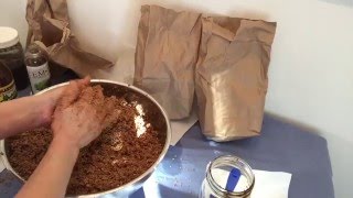 Making Bokashi Bran